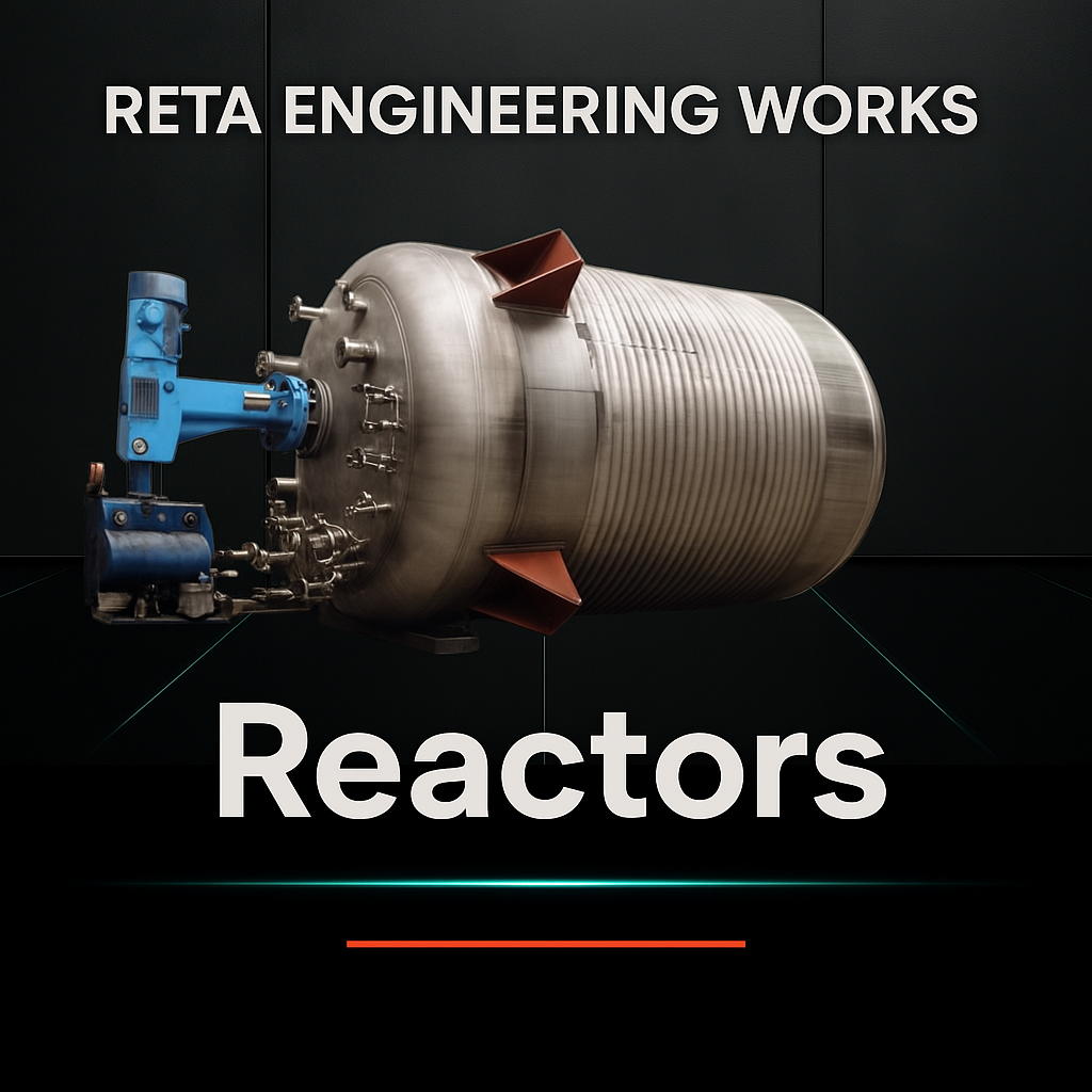 Jacketed Reactor manufactured by Reta Engineering Works India