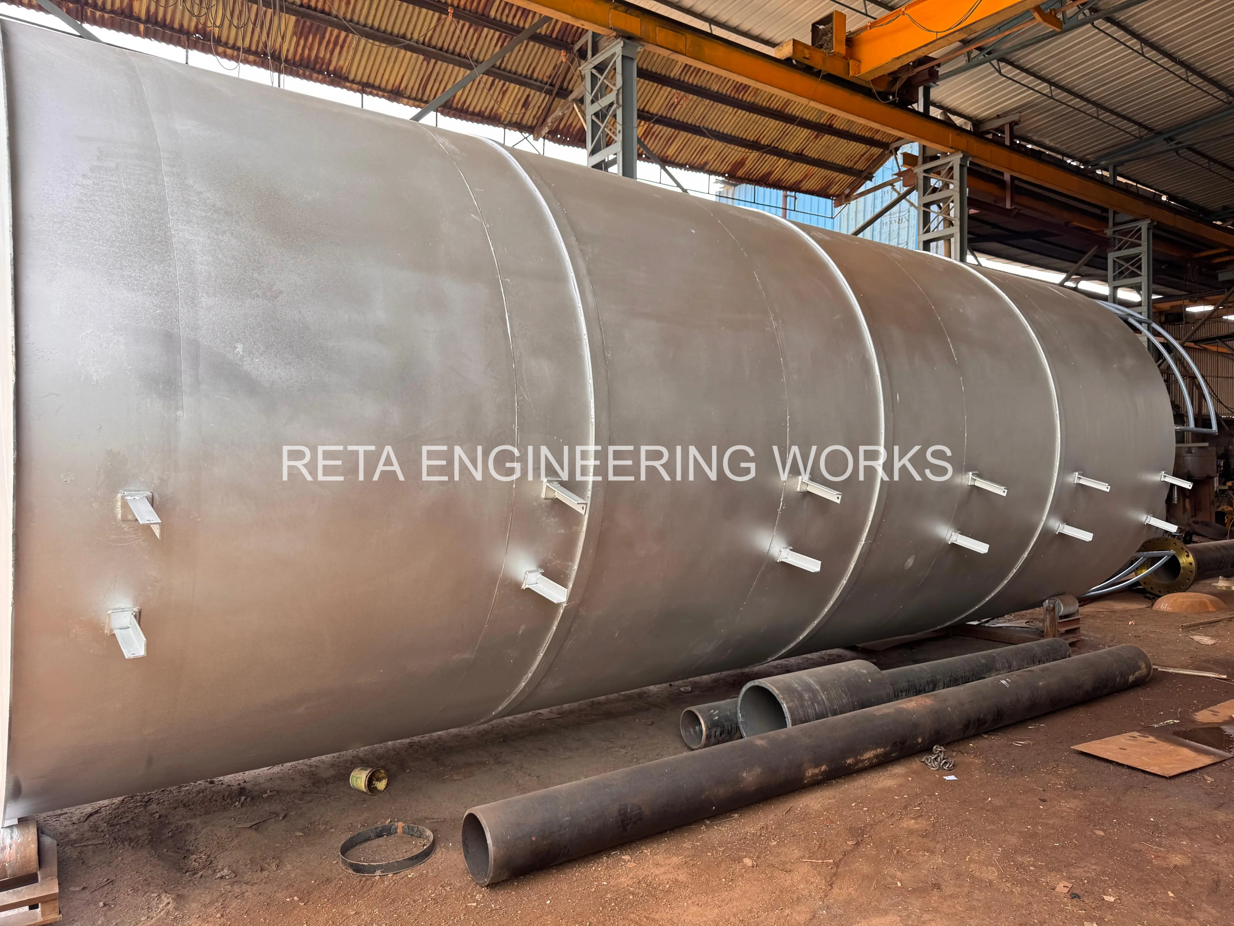 Storage Tank installation site India - Reta Engineering