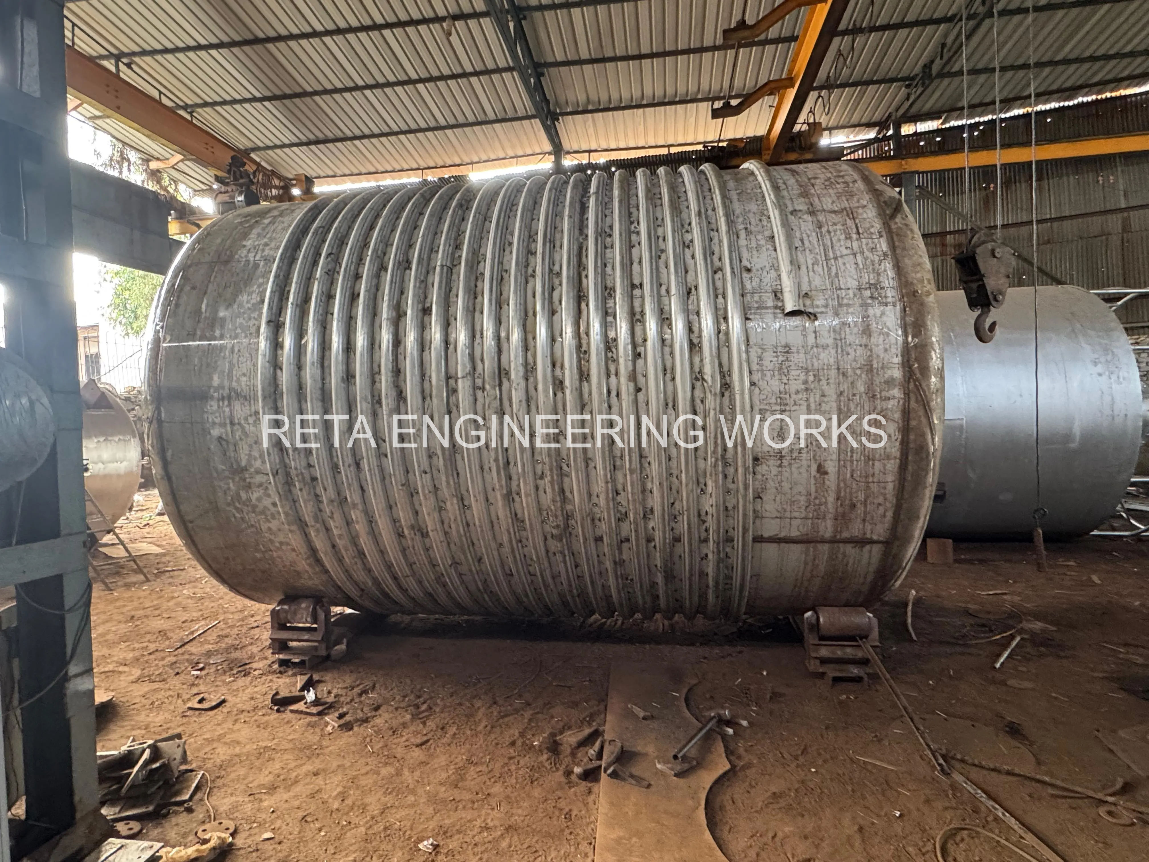 SS 304 Storage Tank India for food and pharma industry