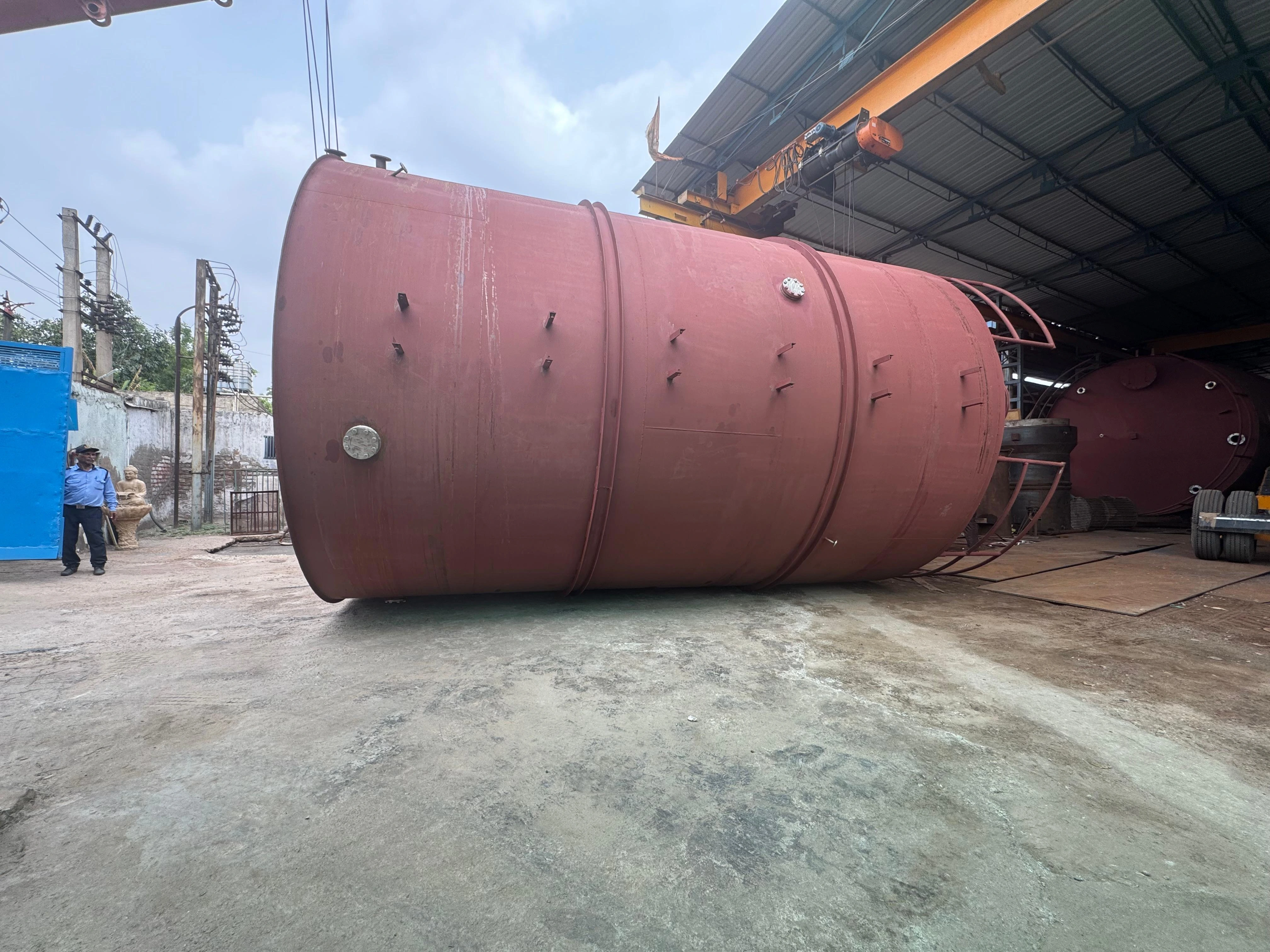 Industrial SS and MS storage tanks manufactured in India
